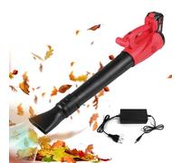 Souffleur de Feuilles électrique 21 V avec Batteries 4,0 Ah et Chargeur - Souffleur à débit Variable à 6 Vitesses pour l'entretien - Vitesse du Vent de 150 MPH - Deux Tubes d'air (Prise UE et 1