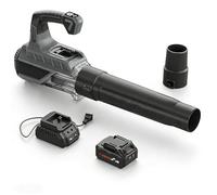 Souffleur de Feuilles électrique sans Fil, broyeur léger avec Batterie et Chargeur, souffleur de Jardin avec Batterie et Chargeur, pour l'entretien de la pelouse, du Patio, de la Cour Battery*1