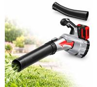 Souffleur de Feuilles électrique sans Fil, Flux d'air concentré | Avec la technologie Axial-Flow Turbo, for la poussière de sciure et l'herbe coupée.(1x4.0Ah)