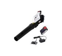 Souffleur de feuilles sans fil 20V 2Ah - Souffleur Jardin 150 km/h + Batterie + Chargeur Terrasse Allée Nettoyage Extérieur IKRA