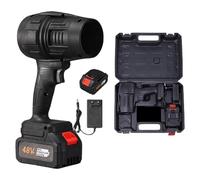 Souffleur De Feuilles sans Fil - Appareil À Air Comprimé Grande Puissance | Souffleur Portable Puissant avec Batterie Et Chargeur pour Extérieur Jardin Auto Pelouse Camping