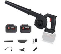 Souffleur de feuilles sans fil, aspirateur de jardin électrique haute puissance pour l'entretien de la pelouse et l'entretien de la cour, souffleur portable et fonction d'aspiration