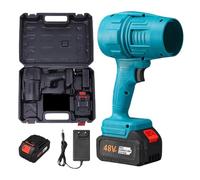 Souffleur De Feuilles sans Fil Électrique | Dépoussiéreur soufflant Neige,Souffleur Portable À Vitesse Variable avec Batterie Et Chargeur pour Jardin Allée Maison Cour Voiture Camping Extérieur Patio