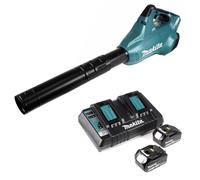 Souffleur de feuilles sans fil - Makita - DUB 362 - 36V - 2x Batteries 5.0Ah - Chargeur double