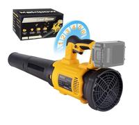Souffleur de feuilles sans fil pour Dewalt, 650 CFM, avec moteur sans balais, dispositif de protection intégré, vitesse variable, mode turbo, pour entretien de la pelouse, cour, neige (outil