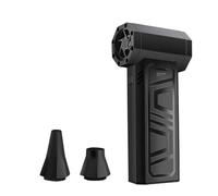 Souffleur de feuilles Souffleur De Poussière Sans Fil À Air Comprimé, 450000 Tr/min, Ventilateur Violent Grande Vitesse, Jet Turbo Réglable 3 Vitesses pour souffler les feuilles, les sécher, camper