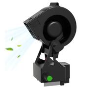 Souffleur De Feuilles - Souffleur Sec à 3800 Tours par Minute,Ventilateur sans Balais pour Nettoyage Voiture Bureau Maison Ordinateur Extérieur Camping