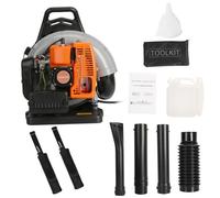 Souffleur de feuilles thermique,665 CFM,2800 RPM, 6800 tr/min,1.7L,Orange,180*54*45cm