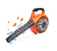 Souffleur de feuilles thermique 750W - FIANAO - vitesse 250km/h - 108dB - 7500r/min - dissipation rapide de la chaleur - ORANGE