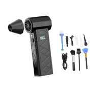 Souffleur De Poussière Portatif sans Fil Conception Pratique avec Batterie 10000mAh Haute Efficacité Économie D'énergie Atelier 1 Pièce