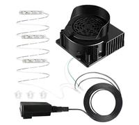 Souffleur de rechange pour ventilateur gonflable de rechange avec 3 lumières LED, accessoire de fête haute pression pour matelas gonflables, lampions, jardin, Halloween, carnaval, jouet