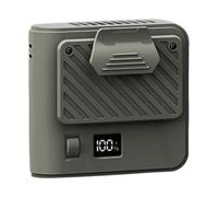 Souffleur de refroidissement mains libres, unité de ventilation compacte, réglable avec contrôle multi-vitesse, système de circulation d'air personnel pour soulager la chaleur, mini refroidisseur de s