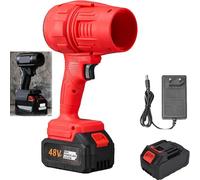 Souffleur de voiture Turboglass, sécheur de voiture Turbodry, sécheur de voiture sans fil portable, sécheur de voiture puissant à main, souffleur de voiture Turbo Glass(Red)