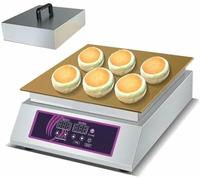 Souffleur électrique, 1 300 W, affichage numérique, température réglable de 0 à 260 °C, crêpière en acier inoxydable pour la maison, le restaurant, la boulangerie, les snacks