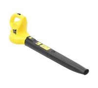 Souffleur électrique 2000 W, 206 CFM, souffleur de feuilles manuel, 2 vitesses, filaire, jaune/noir, pour jardin, cour, route