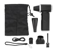 Souffleur électrique à jet de poussière 120 000 tr/min 2 000 mAh, 2 vitesses réglables, sans fil, portatif, idéal pour le camping et les activités de plein air.