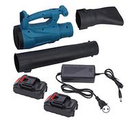 Souffleur électrique portable pour dépoussiérage - Outil électrique AC 80 V avec sortie d'air de grand diamètre et poignée ergonomique antidérapante pour usage domestique, bureau (Prise UE 1500w 10