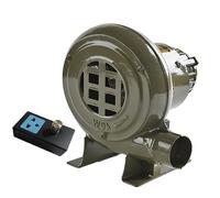 Souffleur Électrique pour Forge, Souffleur Centrifuge 220 V pour Barbecue, Souffleur d'air Commercial Compact Et Économe en Énergie, Excitateur De Flamme Au Charbon De Bois(200W)