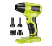 Souffleur électrique puissant 210 W 30 m/s sans fil pour enlever les feuilles de neige 130 000 tr/min, moteur sans fil, haute puissance