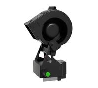 Souffleur Électrique Sans Fil | Souffleur D'Air Sec 3800rpm,Moteur Brushless Réglage Continu Pour La Poussière Intérieur Extérieur Bureau Voiture Maison PC Clavier Camping