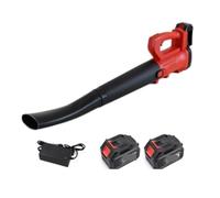 Souffleur électrique, Souffleur À Feuilles Sans Fil, Souffleuse À Nei Électrique, Souffleuse À Nei Légère, Souffleuse À Gazon D'extérieur À Démarra Manuel ,Souffleur d'air compact(RED_2-TO-1 CHARGING)