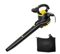 Souffleur et aspirateur à Feuilles, aspirateur de Jardin 3 en 1, souffleur électrique 3800 W, balayeuse à Feuilles avec câble de 10 m, Roues, Sac de ramassage 40 L, for Le Nettoyage