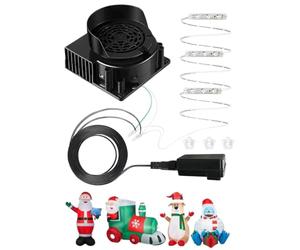 Souffleur haute pression, petit et portable | Souffleur de Noël, Halloween, vacances, extérieur, cour, cour, pelouse, jouet décoratif, château rebondissant, piscine
