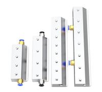 Souffleur industriel à lame d'air Couteau à Air 30-3000mm, couteaux à bande en alliage d'aluminium, buse à vent industriel super for le séchage et le refroidissement des bouteilles(800mm)