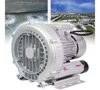 Souffleur industriel haute pression Vortex - 220 V 50 Hz monophasé, idéal pour souffler ou aspirer, parfait pour l'aération des eaux usées et l'entretien des bassins à poissons d'aquarium