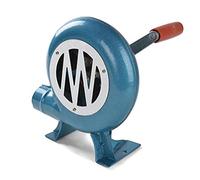 Souffleur manuel à manivelle 120 W pour camping, barbecue, maison, feu de camp, randonnée, pique-nique, intérieur et extérieur, ventilateur manuel