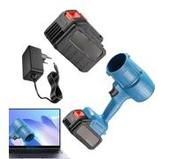 Souffleur manuel d'air - Souffleur de poussière rechargeable pour voiture, ventilateur portable 19000RPM nettoyeur de poussière domestique pour ferme jardin voiture et camping