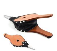 Souffleur Manuel en Bois Portable pour Barbecue Charbon et Bûches | Soufflet à Main, Usage Extérieur, pour Campeurs et Foyers, Air Renforcé, Manipulation Facile