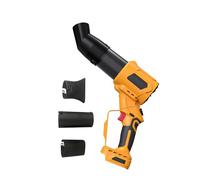 Souffleur mobile sans brosse avec piles 20 V - Régulation du rythme variable jusqu'à 50 m/s - Jardin éolien