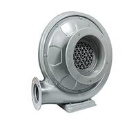 Souffleur Moyenne Pression, Ventilateur éLectrique Centrifuge avec Moteur en Cuivre à Coque en Fer, Adaptéà la Machine de Sablage Pour Aspirer la PoussièRe/gris / 750W
