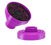 Souffleur pliable Diffuseur Couvre en silicone Sécheur pliable Fixation de cheveux Portable Voyage pliant universel