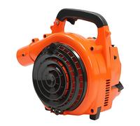 Souffleur portable à 2 temps pour le nettoyage des feuilles et de la route, moteur à 2 temps, tube droit et courbé avec sac de démarrage pour forêt, jardin, service d'hiver