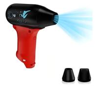 Souffleur portatif sans fil 3 vitesses changeables 130 000 tr/min haute vitesse portable pour la maison, le bureau, la voiture, le nettoyage de la batterie, ventilateur compatible