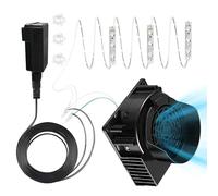 Souffleur Pour Gonflables | Ventilateur Souffleur de Remplacement pour Décorations de Noël | Pompe Petite Haute Pression Pour Extérieur Jardin Pelouse Vacances Carnaval Plage Camping Piscine Bouées Ma