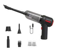 Souffleur poussière électrique 3 en 1, 9000 Pa Air Duster 120W Clavier Aspirateur électrique air comprimé avec batterie 4000 mAh, Mini aspirateur pour PC, ordinateur portable,voiture, appareils bureau