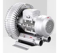 Souffleur Régénérateur Sans Huile À Faible Bruit Pompe À Air À Canal Latéral Monophasé/triphasé For Fosse Septique Traitement Des Eaux Usées Aération De Bassin Ventilation D'usine(120w/220v)