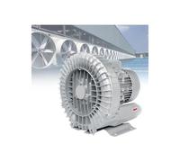 Souffleur Régénératif 120 W-1100 W, Monophasé 110 V 60 Hz, Souffleur Anneau Vortex Haute Pression, Pompe Vide Industrielle Soufflage Ou L'aspiration d'air L'aération Eaux Usées(370w/0.5HP)