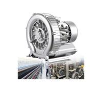 Souffleur Régénératif 120 W-1100 W, Souffleur Anneau Vortex Haute Pression 0,16 CV - 1,48 CV, Pompe Vide Industrielle pour Le Soufflage Ou L'aspiration d'air, L'aération Eaux Usées(370w/0.5HP)