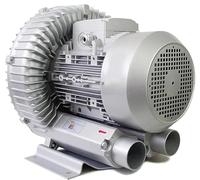 Souffleur régénératif 120W-1500W 110V/220V/380V monophasé/triphasé,souffleur à Anneau Vortex Haute Pression en Alliage d'aluminium,Pompe à Vide Industrielle pour Le soufflage d'air(250W/380V)