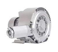 Souffleur régénératif industriel 0,95 HP haute pression pour aération des eaux usées - 700 W monophasé double turbine 110 V