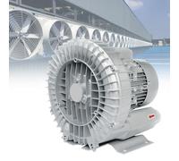 Souffleur Régénératif Industriel 220 V, Pompe À Vide Vortex Haute Efficacité, Pompe À Air Régénérative for L'aération Et Le Traitement des Eaux Usées(250W/380V)