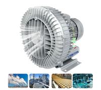 Souffleur régénératif industriel, 220V/380V, 750W à 3KW, double usage pour soufflage et aspiration, idéal pour dépoussiérer, aspirer,