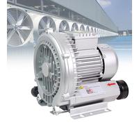 Souffleur régénératif industriel 750 W/220 V-380 V, ventilateur Vortex haute efficacité pour applications de pompe à vide, idéal pour le traitement des eaux usées et le transfert d'air