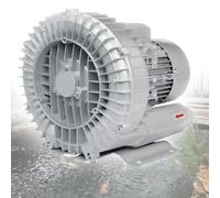 Souffleur Régénératif Industriel, Aérateur Vortex Haute Pression 220 V 50 Hz, Souffleur À Canal Latéral, for Aération des Eaux Usées, Aquarium, Bassin Poissons(1500W)