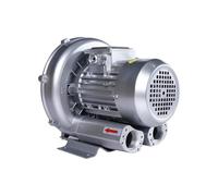 Souffleur Régénératif Monophasé, 110 V 60 Hz 120 W-1100 W, Pompe Vide Industrielle Haute Pression Soufflage Ou L'aspiration d'air, Anneau Vortex Haute Pression Grand Débit d'air(120W/0.16HP)