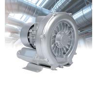 Souffleur régénératif, Pompe à Vide Industrielle 220 V 50 Hz - Souffleur Vortex 0,47 CV, 0,5 CV, 0,74 CV, 1,01 CV, 1,49 CV, pour soufflage ou Aspiration d'air 1100W/1.48HP